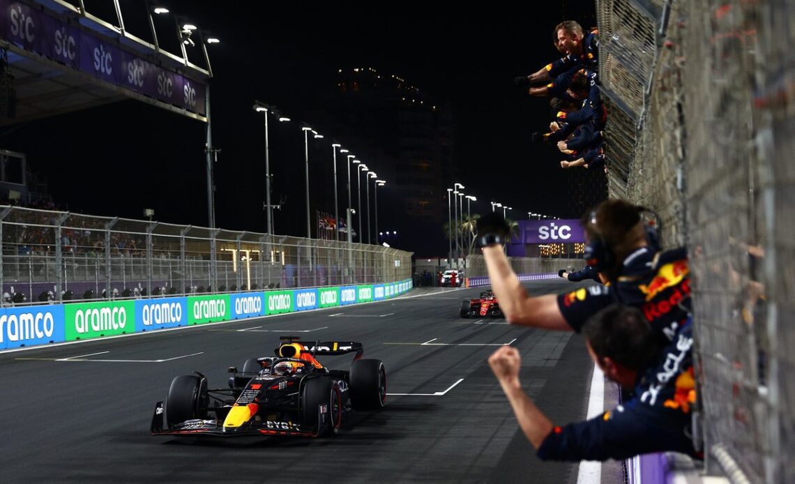 Max Verstappen won last year's Saudi Arabia GP