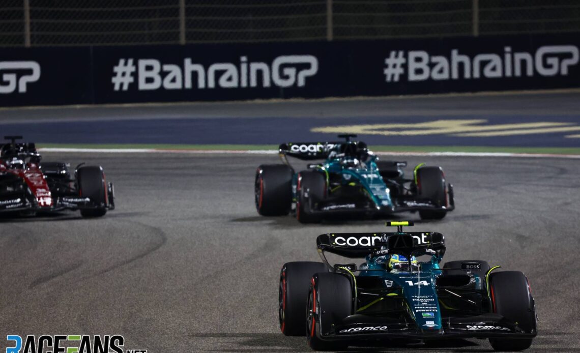 Fernando Alonso, Aston Martin, Bahrain International Circuit, 2023