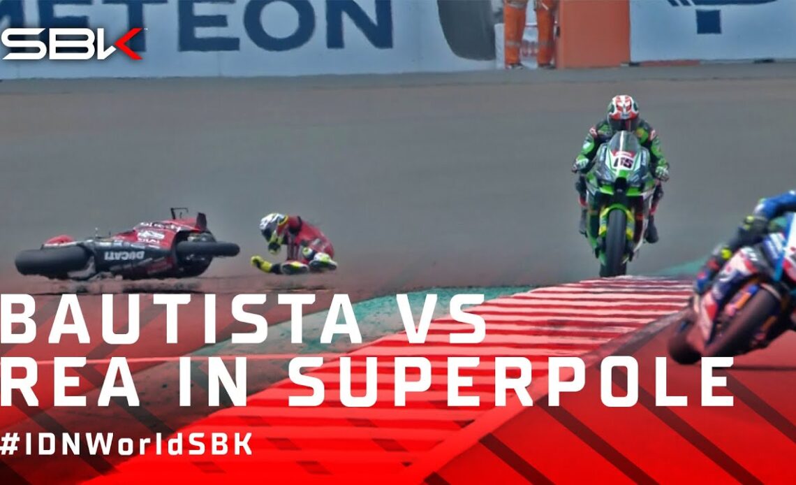 Bautista vs Rea in Superpole Race 🤯 | #IDNWorldSBK 🇮🇩