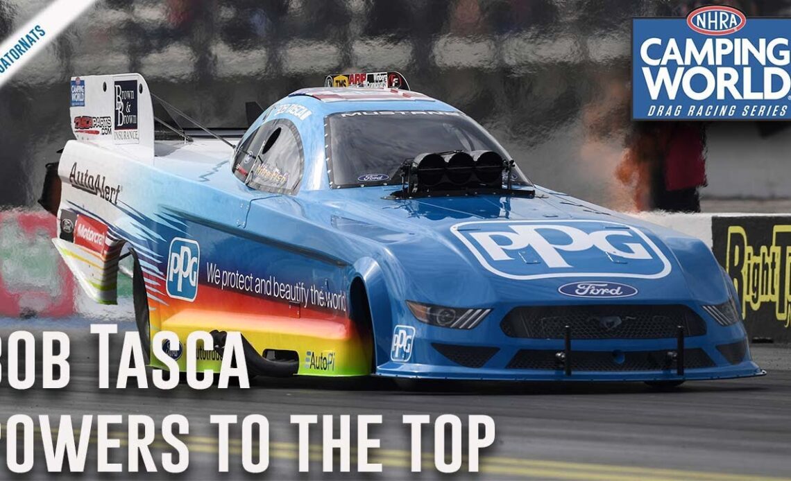 Bob Tasca powers to the top in Gainesville
