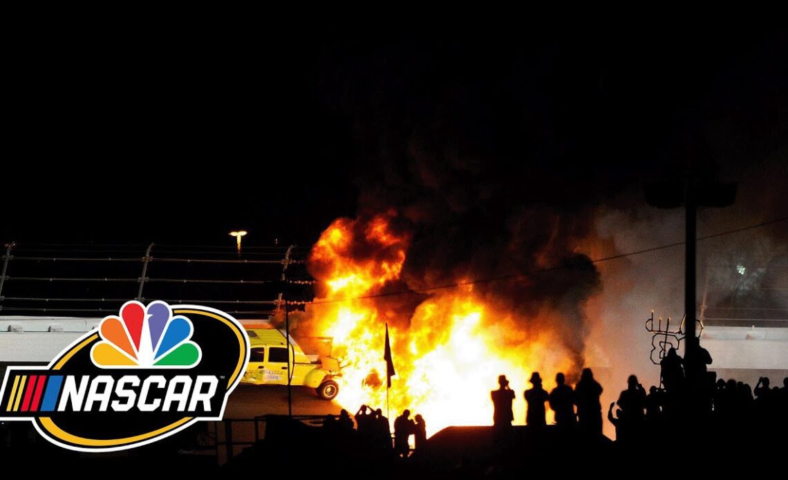 Brad Keselowski's Daytona 500 tweet | NASCAR 75th Anniversary Moments | Motorsports on NBC