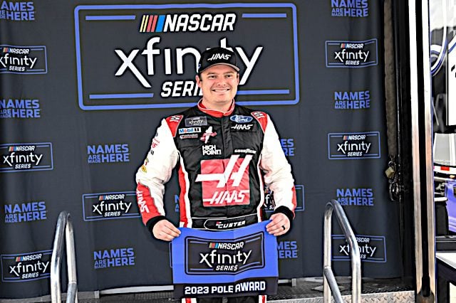 Cole Custer wins NASCAR Xfinity Series pole at Phoenix Raceway, NKP