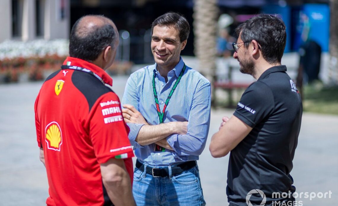 Frederic Vasseur, Team Principal and General Manager, Scuderia Ferrari, Jerome d'Ambrosio