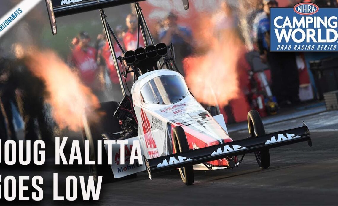 Doug Kalitta goes low Friday in Phoenix