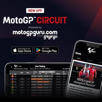 Download the MotoGP™ Circuit app presented by Gryfyn!