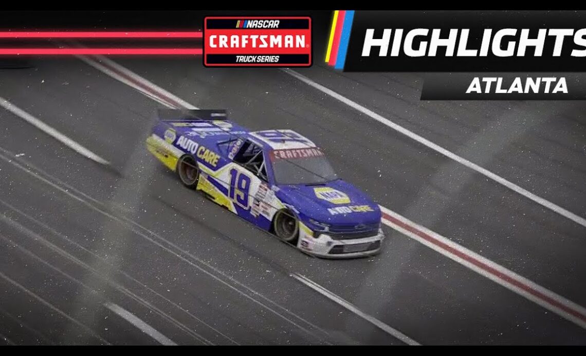 Eckes takes checkered flag in Truck Series overtime