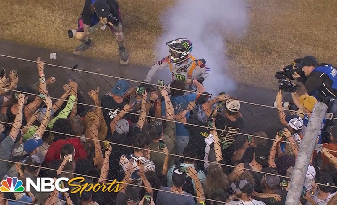 Eli Tomac leads the way again in 450 Supercross main event win at Daytona | Motorsports on NBC