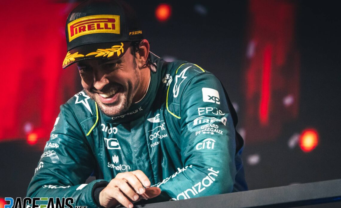 Fernando Alonso, Aston Martin, Jeddah Corniche Circuit, 2023