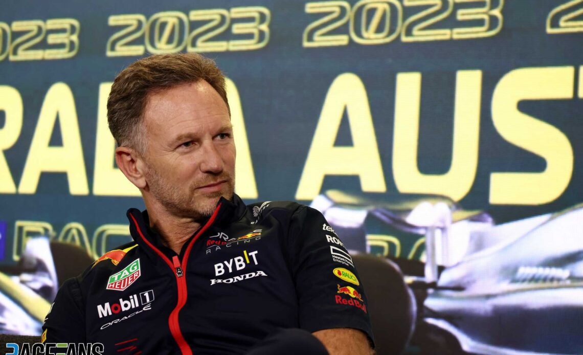 Horner criticises "ludicrous" decision to hold first sprint race of 2023 in Baku · RaceFans