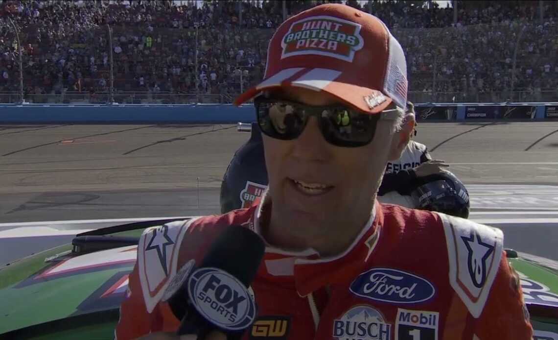 'I'd always rather be on offense:' Kevin Harvick finishes P5 at Phoenix