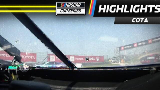 In-Car Camera: Jimmie Johnson, Ty Dillon wreck at COTA