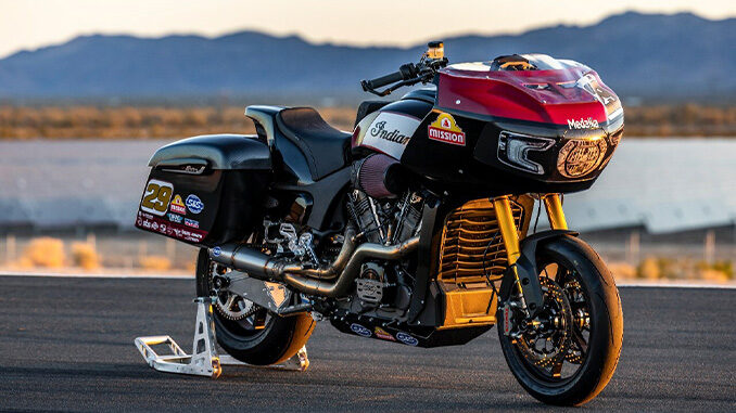 Indian Motorcycle Celebrates 2022 King of the Baggers Championship with Ultra-Limited Indian Challenger RR