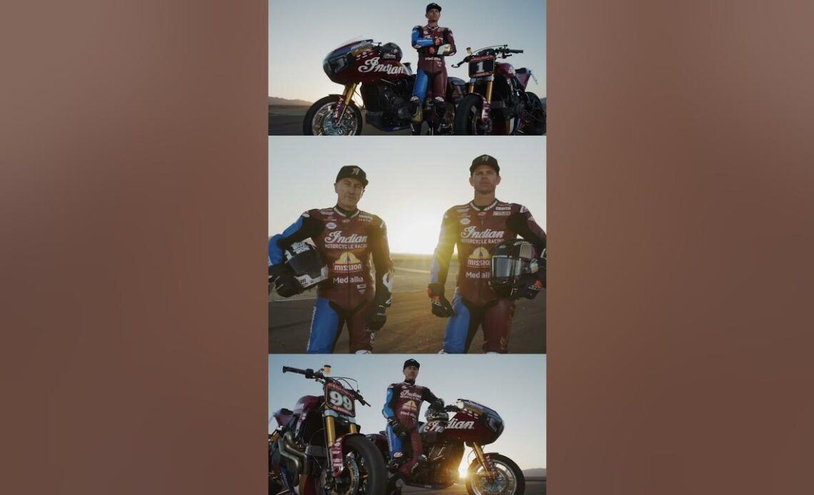 🔥 Indian Motorcycle Factory Race Team Ready For Battle #shorts #bagger #racing