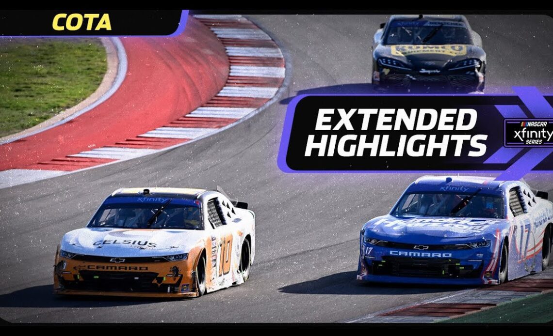 It all comes down to one turn | Xfinity Series Extended Highlights