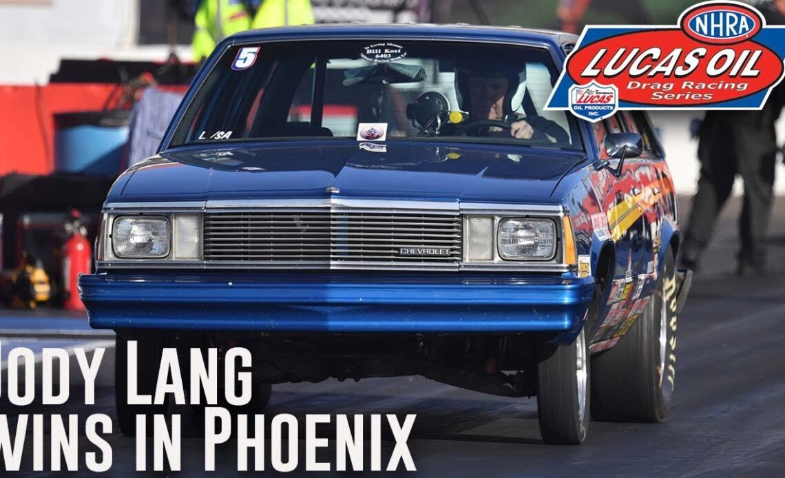 Jody Lang wins Stock at NHRA Arizona Nationals