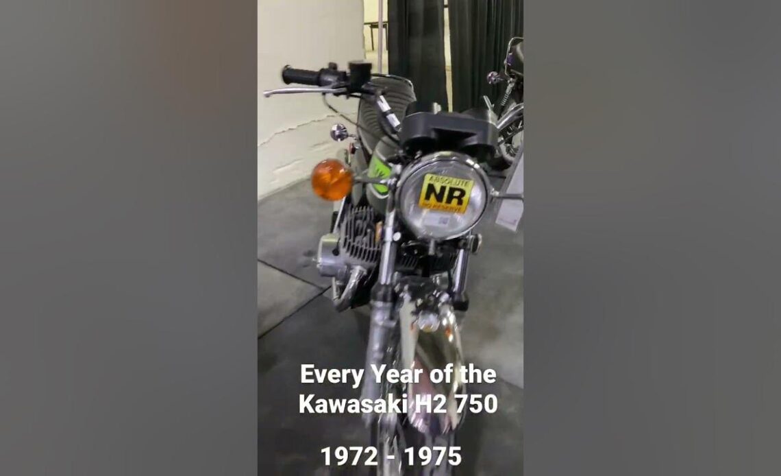 Kawasaki H2 750 Two Stroke Legend - ALL FOUR YEARS!