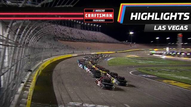 Kyle Busch kicks off Craftsman Truck Series race at Vegas