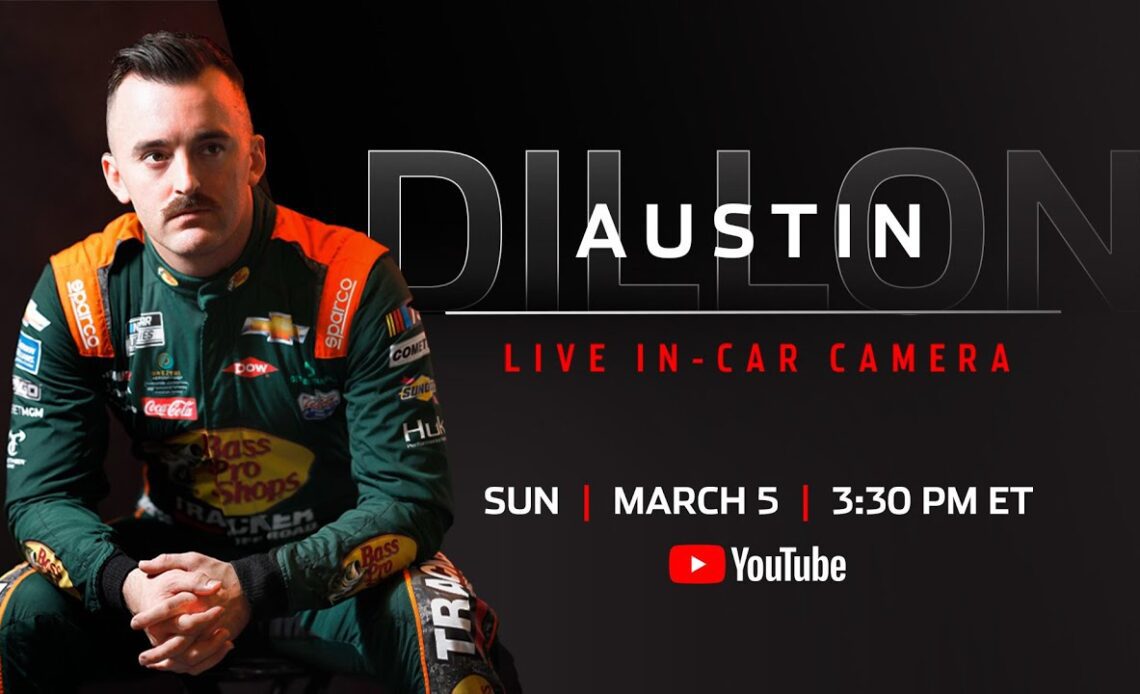 LIVE: Austin Dillon's Las Vegas In-Car Camera presented by Breztri