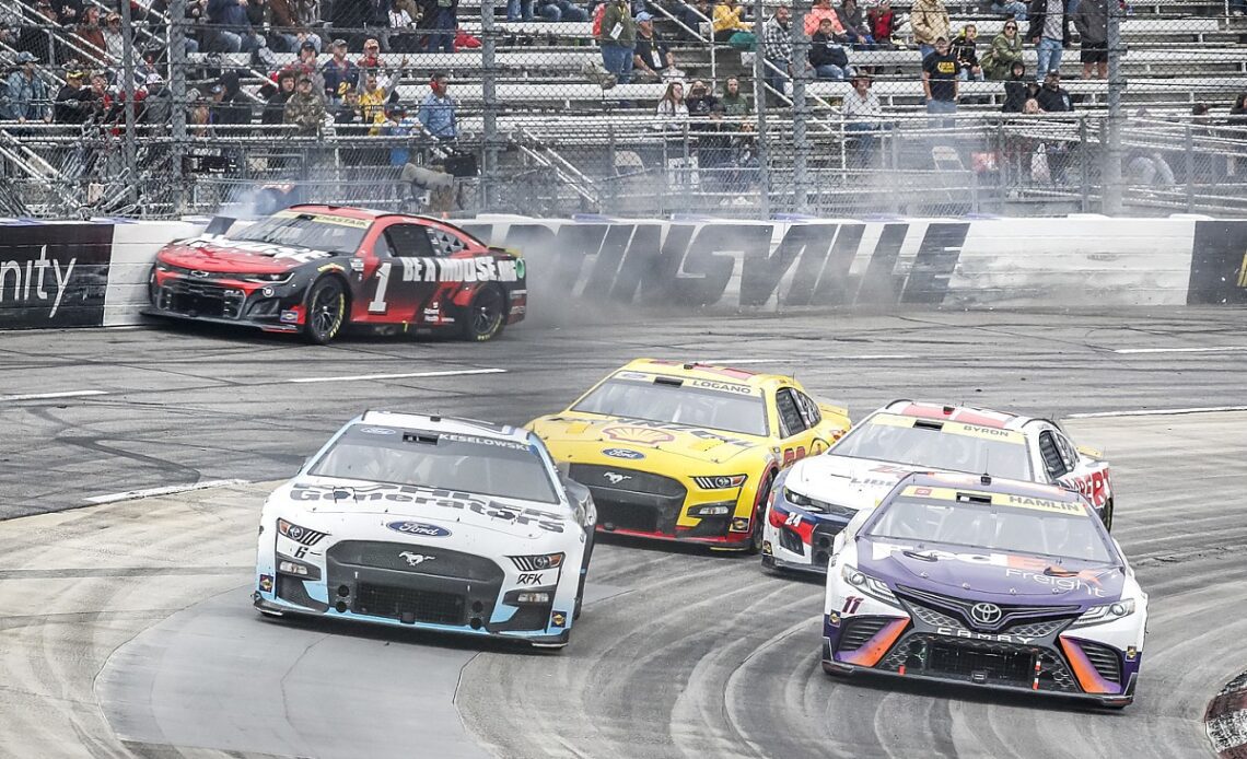 Martinsville removing and preserving wall from Chastain wall-ride