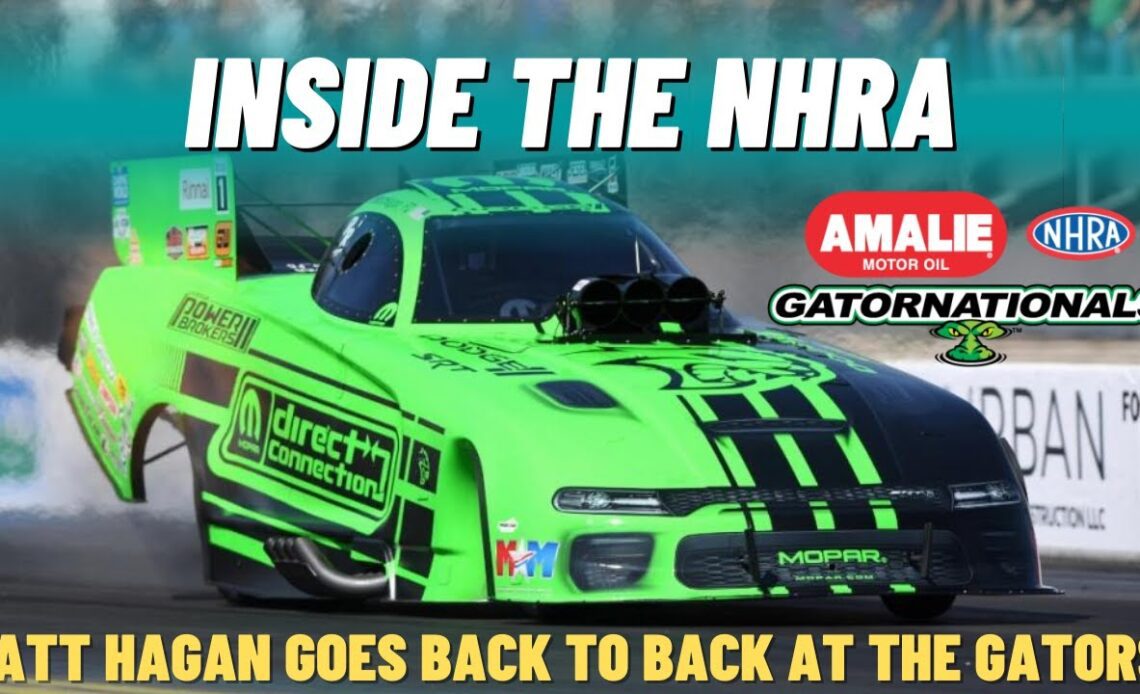 Matt Hagan Goes Back To Back At The Gators! | 2023 Amalie Motor Oil NHRA Gatornationals