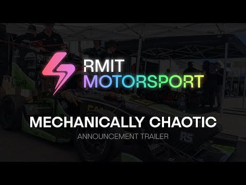 Mechanically Chaotic Introduction - RMIT Motorsport