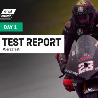 MotoE™ is back as Jerez Test Day 1 concludes