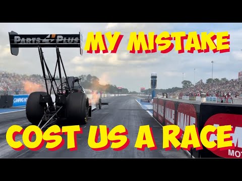 My Mistake Cost Us A Race