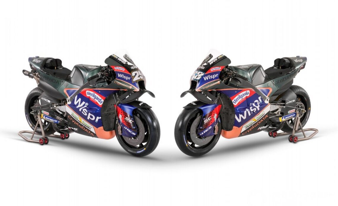 RNF Racing has become the final MotoGP team to unveil its 2023 livery