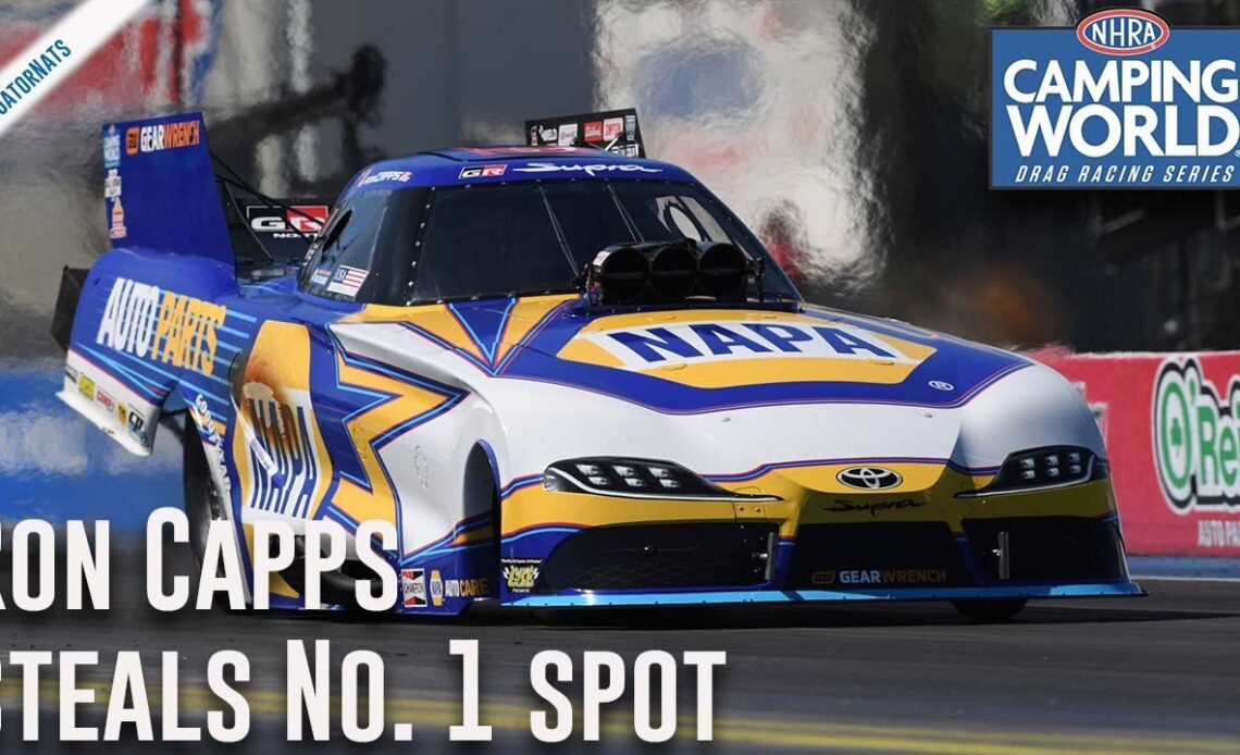 Ron Capps steals No. 1 spot in Gainesville