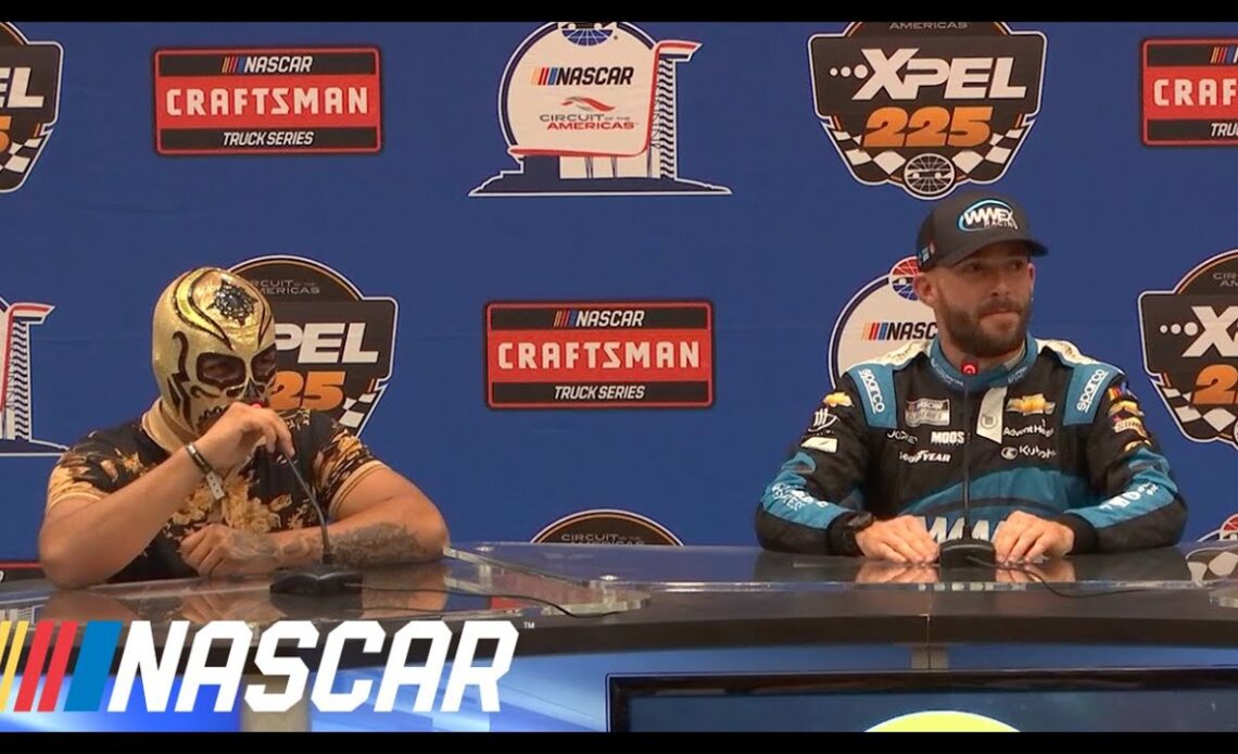 Ross Chastain captures Truck pole at COTA: 'I've got a great group'