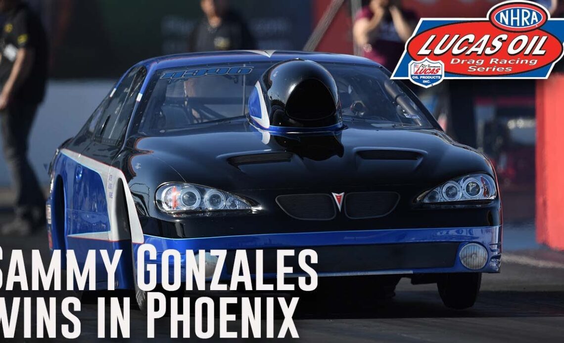 Sammy Gonzales wins Top Sportsman at NHRA Arizona Nationals