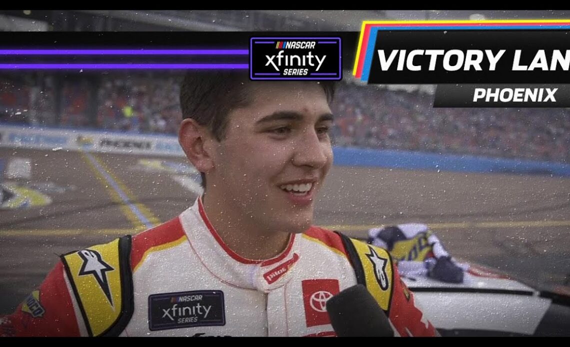 Sammy Smith becomes youngest Xfinity winner at Phoenix: 'A dream come true'