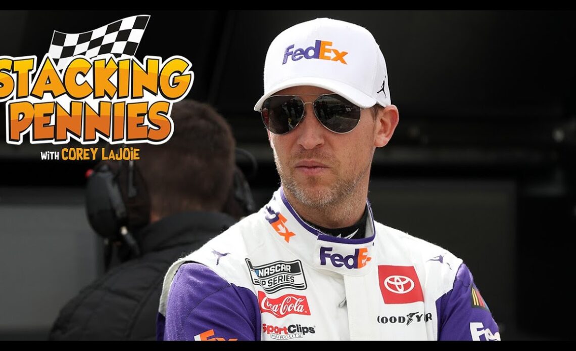 Stacking Pennies: Hamlin contact ultimate cost team/pit crew a top 10