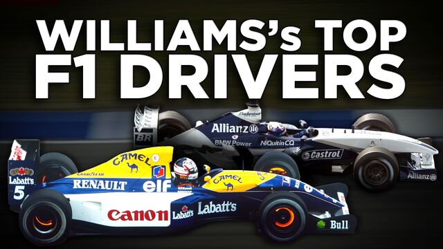 The Top 10 Williams F1 Drivers Of All Time