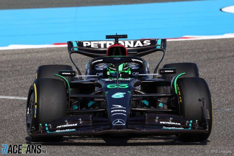 George Russell, Mercedes, Bahrain International Circuit, 2023