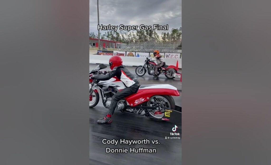 There is A LOT Riding in this Final Round Harley Drag Race