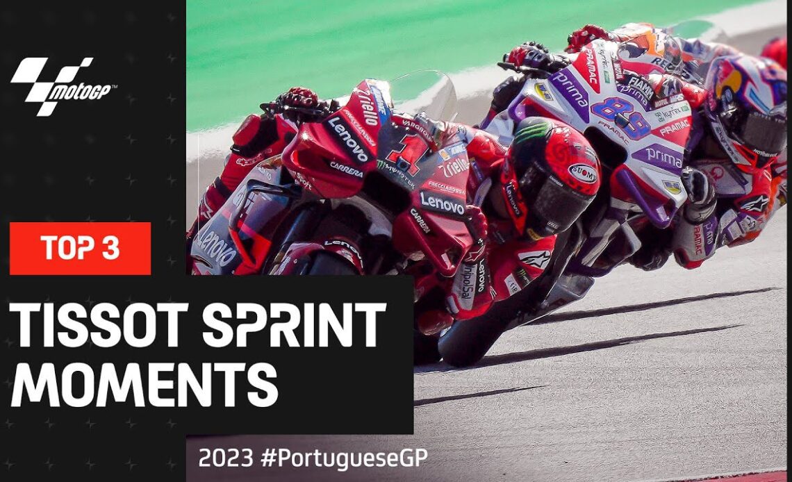 Top 3 Tissot Sprint Moments | 2023 #PortugueseGP