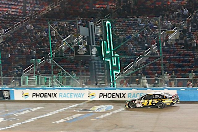 2023 ARCA Phoenix Tyler Reif, No. 41 Lowden Jackson Motorsports Ford, wins (Credit: NKP)