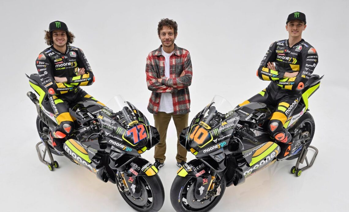 Luca Marini, Marco Bezzecchi, VR46 Racing Team with Valentino Rossi