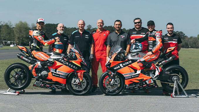 Warhorse HSBK Racing Ducati New York To Return To Daytona With a Two-Rider Line-Up