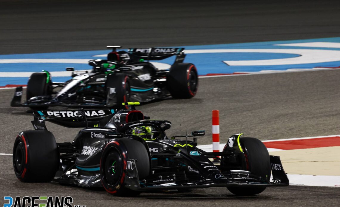 Lewis Hamilton, Mercedes, Bahrain International Circuit, 2023