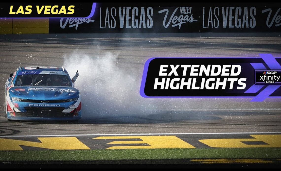 Wild pass decides the Xfinity Series race at Las Vegas Motor Speedway