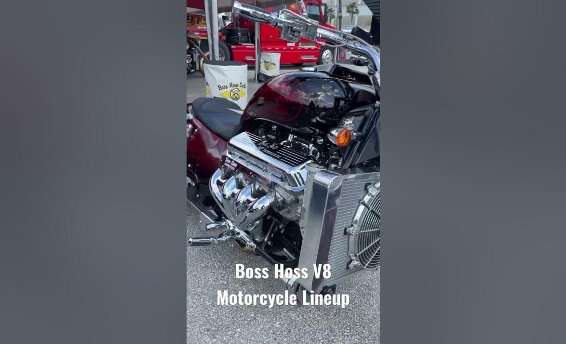 You Gotta See This Lineup of V8 Motorcycles and Trikes!