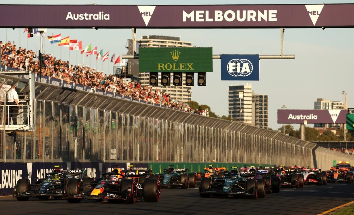 The third start in Melbourne prompted carnage, as many questioned why the race had been stopped following Magnussen's prang