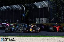 Race start, Albert Park, 2022