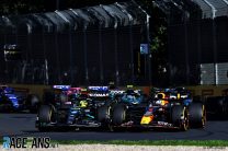 Race start, Albert Park, 2022