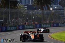 Lando Norris, McLaren, Albert Park, 2022