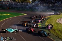 Race restart, Albert Park, 2023