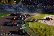 Race restart, Albert Park, 2023