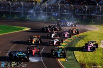 Race restart, Albert Park, 2023